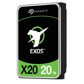 Seagate Exos X20 18TB–20TB Enterprise HDD
